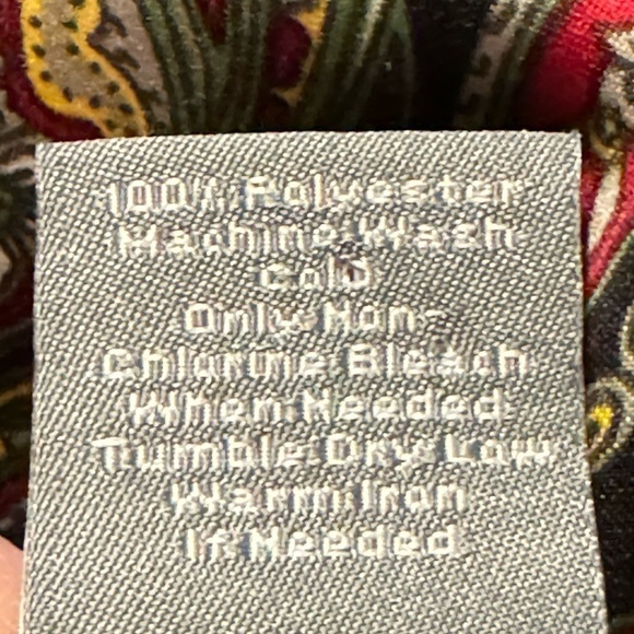 Ann Taylor Paisley Print Blouse Size 6 - Picture 5 of 6